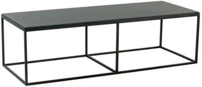 Emmerson Rectangular Iron Coffee Table - Black