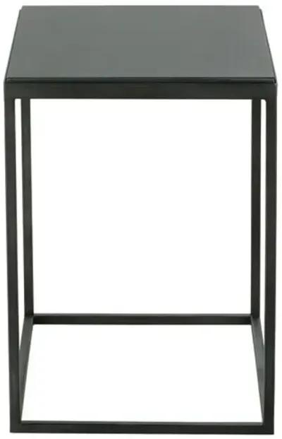 Emmerson Iron Side Table - Black