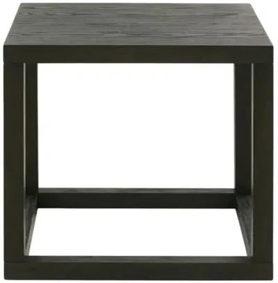 Rex Square Side Table - Black