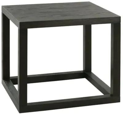 Rex Square Side Table - Black