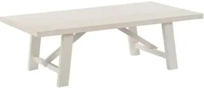 Oakley Rectangular Coffee Table - Nordic White