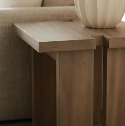 Henry Square Side Table - Fawn