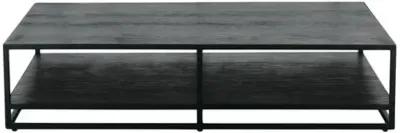 Rex Rectangular Coffee Table - Ink Black