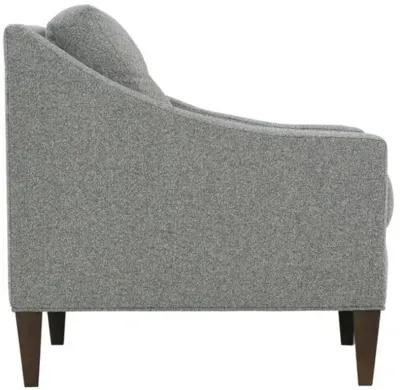 Channing Chenille Accent Chair - Gray, Comfortable, Durable