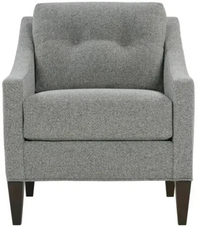 Channing Chenille Accent Chair - Gray, Comfortable, Durable