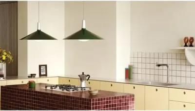 Bower Cone Pendant Light - Tala Lighting - Green