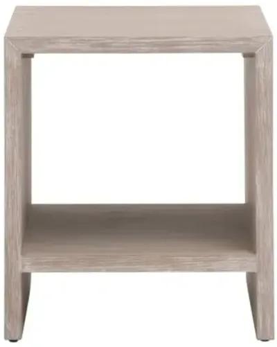 Remy End Table - Natural Gray - Brown