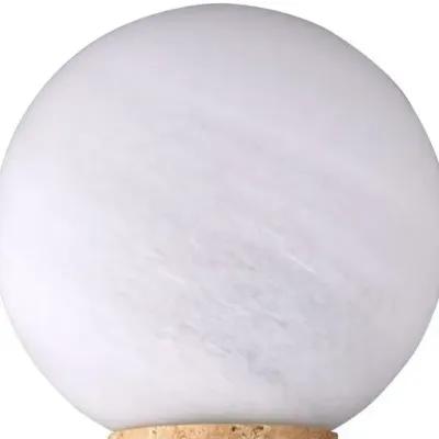 Beatrix Marble Bath Wall Sconce - Currey & Company - Beige