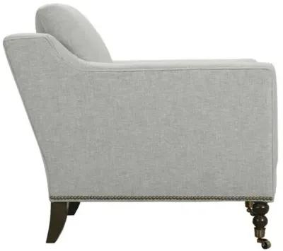 Margot Linen-Blend Chair - Gray