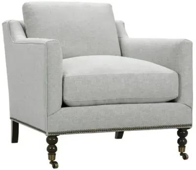 Margot Linen-Blend Chair - Gray