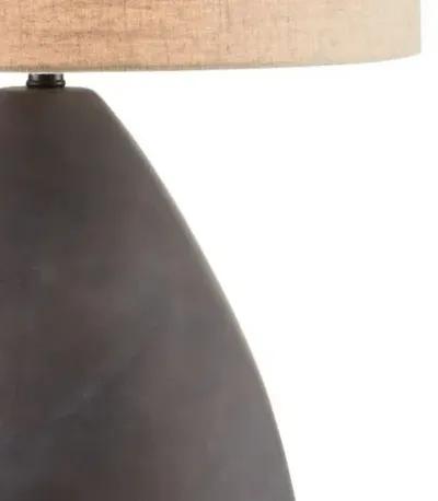 Zea Table Lamp - Antique Black - Currey & Company