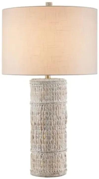 Azores Table Lamp - White - Currey & Company