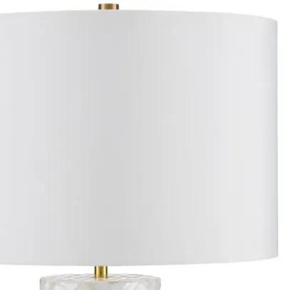 Meraki Mother of Pearl Table Lamp - Natural - Currey & Company - Gray