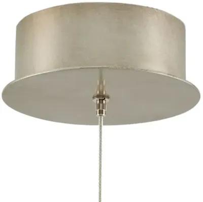 Lazio 1-Light Round Multi-Drop Pendant - Alabaster - Currey & Company - White