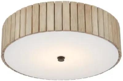 Tetterby Semi Flush Mount - Taupe - Currey & Company - Black