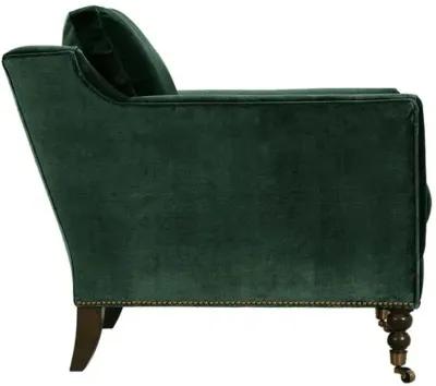 Margot Velvet Chair - Green