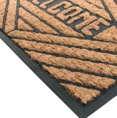 Welcome Doormat - Brown