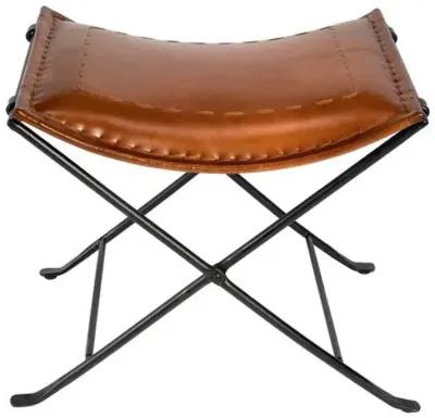 Emerson Accent Stool - Brown