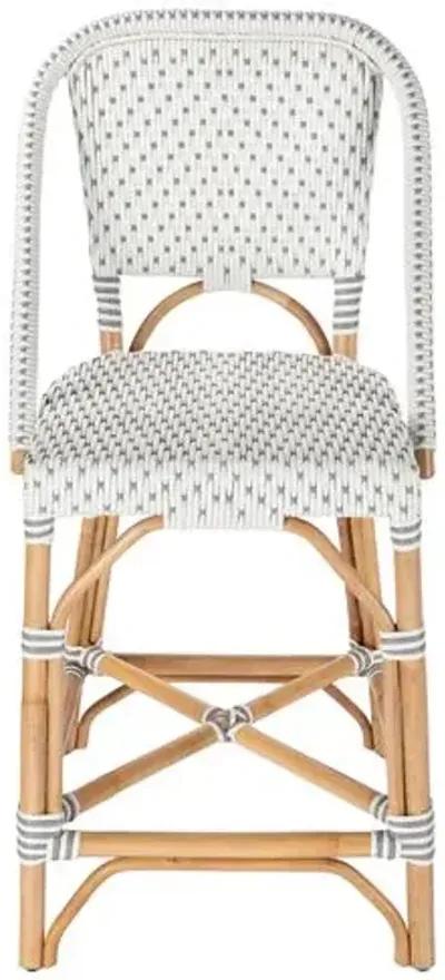 Callie Rattan 25" Counter Stool