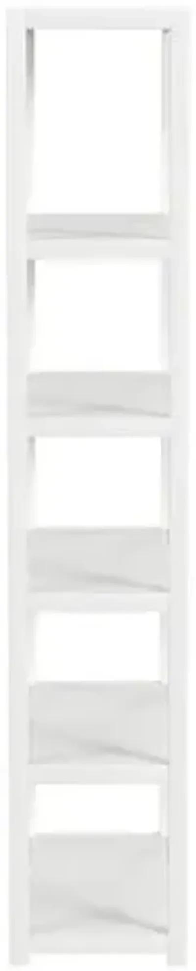 Sully Etagere Bookcase - White