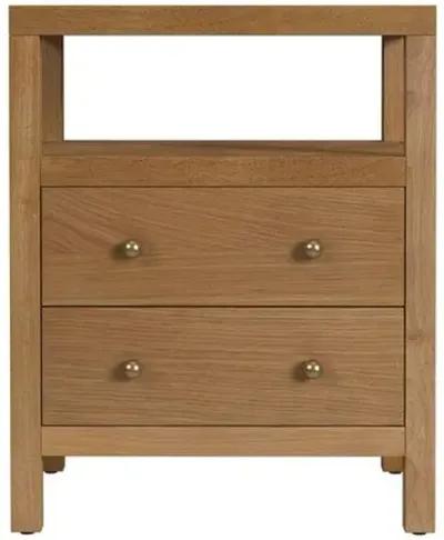 Charlie 2-Drawer Nightstand