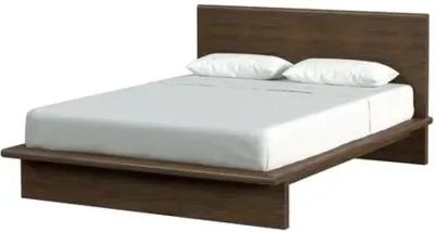 Jade Wood Platform Bed - Brown