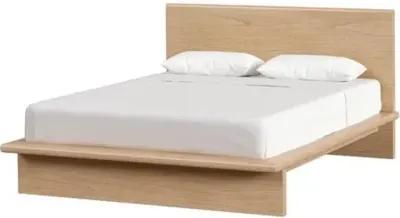 Jade Wood Platform Bed - Brown