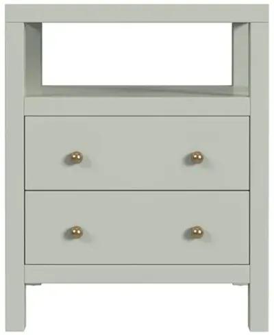 Charlie 2-Drawer Nightstand