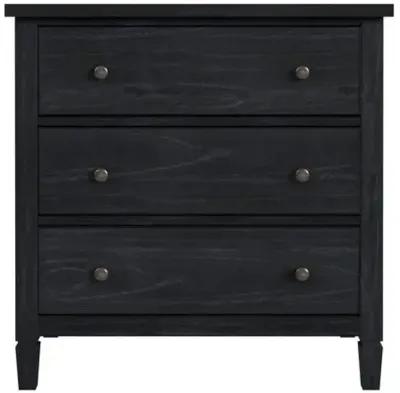 Kade 3-Drawer Dresser - Washed Black