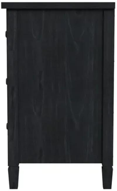 Kade 3-Drawer Dresser - Washed Black