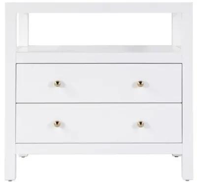 Charlie 2-Drawer Wide Nightstand