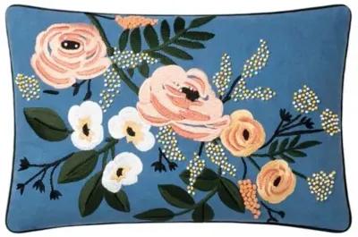 Felicity Floral Lumbar Pillow - Rifle Paper Co. x Loloi