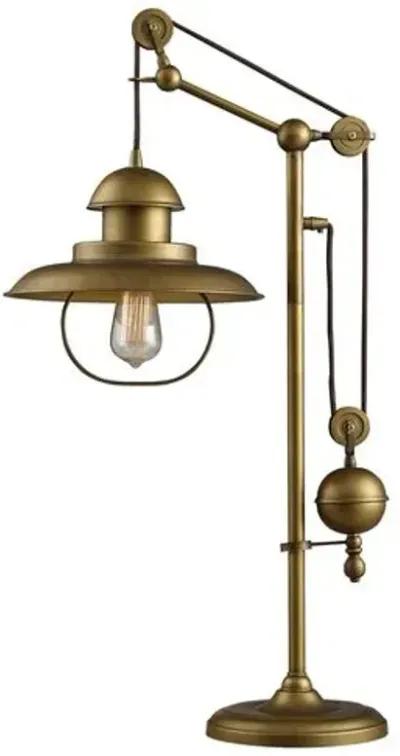 Farmhouse Table Lamp - Bronze