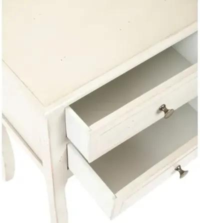 Lawrence Nightstand - Distressed White