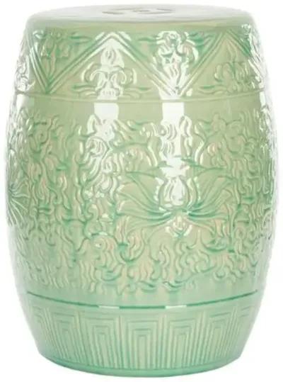 Rowan Garden Stool - Light Green