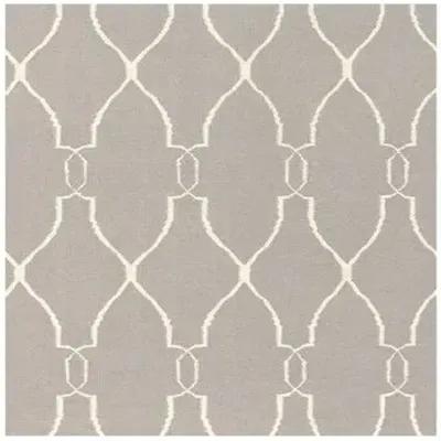 Pippa Flat-Weave Rug - Gray - Gray