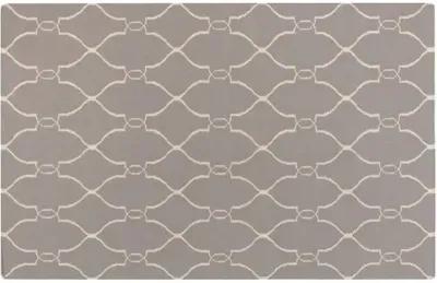 Pippa Flat-Weave Rug - Gray - Gray