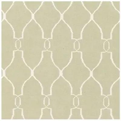 Pippa Flat-Weave Rug - Sage - Beige - Beige