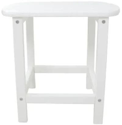 South Beach Side Table - White