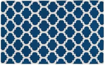 Frontier Rug - Navy/Beige - Blue - Blue