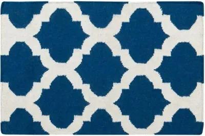 Frontier Rug - Navy/Beige - Blue - Blue