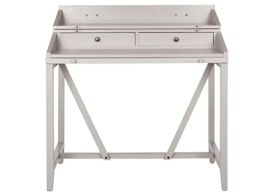 Elgin Writing Desk - Gray