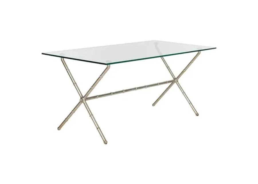 Pratt Modern Coffee Table - Silver