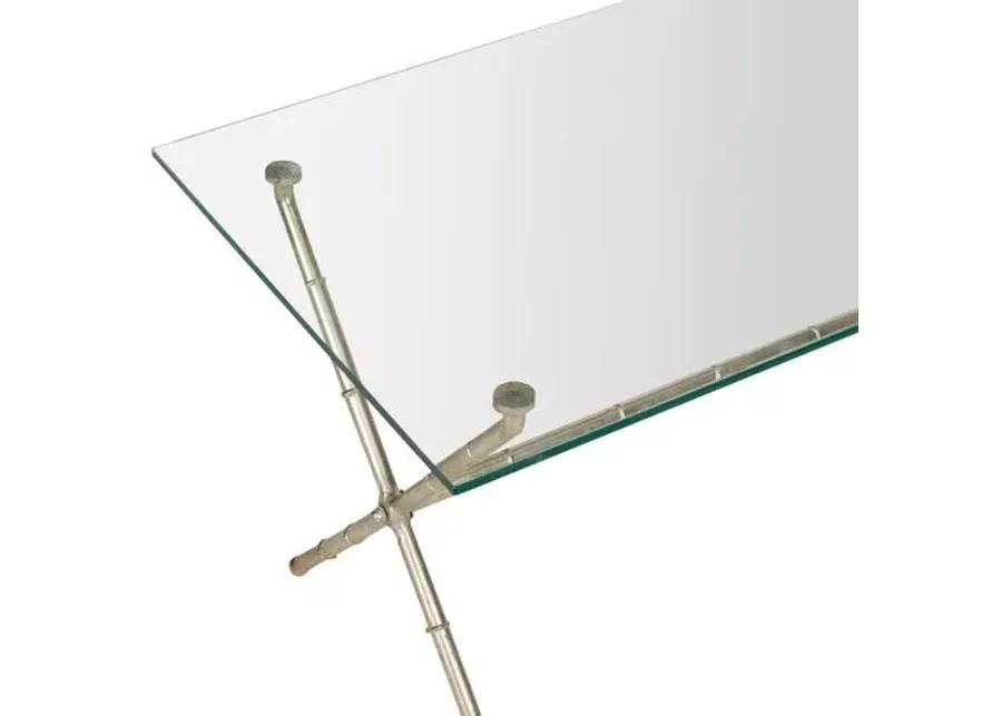 Pratt Modern Coffee Table - Silver