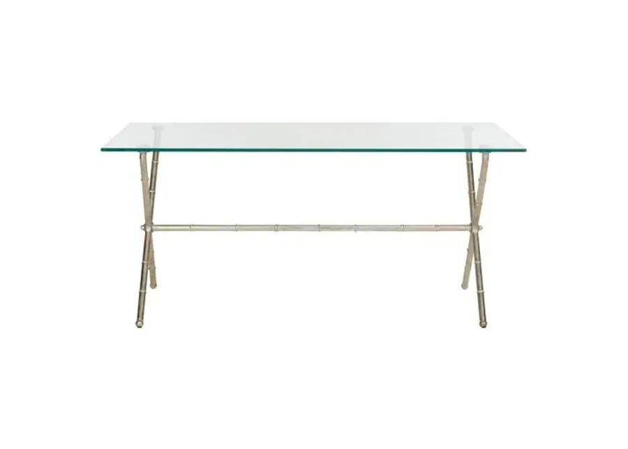 Pratt Modern Coffee Table - Silver