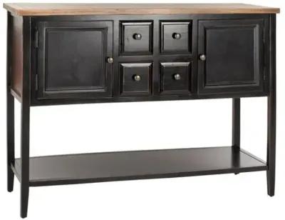 Hamilton Sideboard - Black - Brown