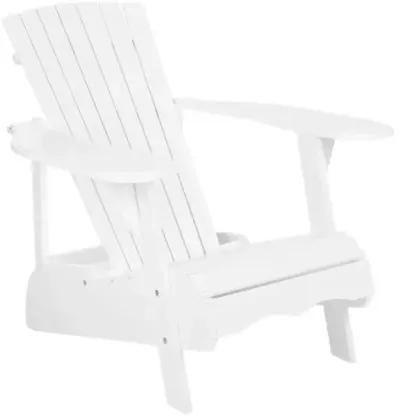 Hampton Outdoor Adirondack Chair - White