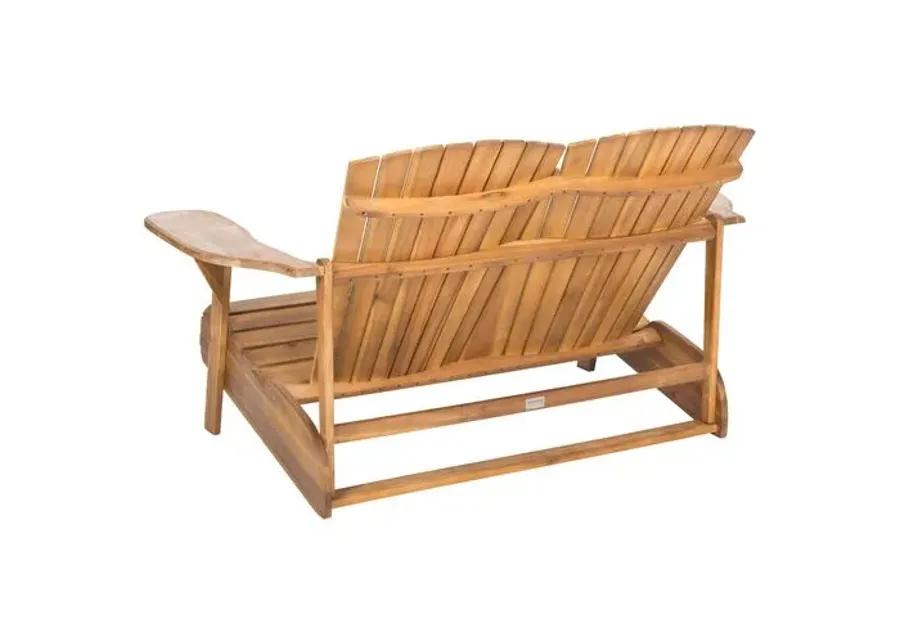 Hampton Outdoor Bench - Natural - Brown