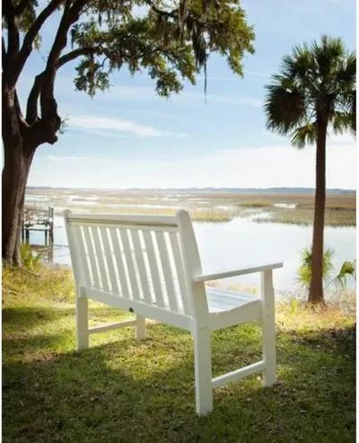 Vineyard Outdoor Bench - White