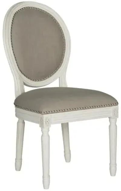 Set of 2 Haden Side Chairs - Gray Linen